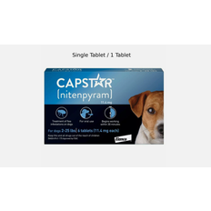 Elanco Small Dog 1 Tablet Capstar Flea Treatment Cats Dogs
