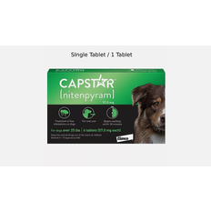 Elanco Dog 1 Tablet Capstar Flea Treatment Cats Dogs