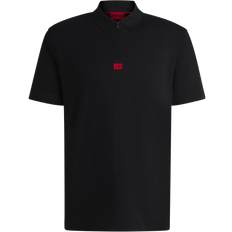 HUGO BOSS Deresom241 Polo Shirt - Black