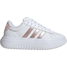 Adidas Grand Court Platform W - Cloud White/Sandy Pink Met./Sandy Pink