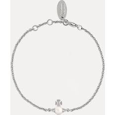 Vivienne Westwood Silver Plated Bracelets Vivienne Westwood Balbina Bracelet Silver Glass Pearls Women