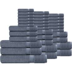 Delara Luxuriously Plush Bath Towel Blue (177.8x91.4)