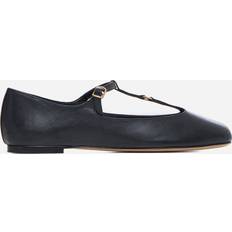Chloé Marcie leather ballet flats Black
