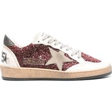 GOLDEN GOOSE Ballstar Sneaker - Bordeaux/White