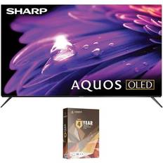 Sharp 3840x2160 (4K Ultra HD) TVs Sharp 4T-C55FS1UR AQUOS OLED Ultra HD 4 Year Amber