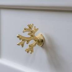 Cabinet Knobs Melody Maison Coral Shaped Drawer Knob