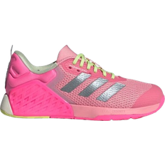 Femme - Rose Chaussures de Gymnastique et d'Entraînement Adidas Dropset 3 W - Semi Pink Spark/Iron Metallic/Silver Dawn