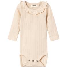 Lil'Atelier Rachel Nis Slim Long Sleeved Romper - Sheer Bliss (13231637)