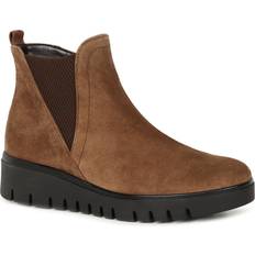 Gabor Women Chelsea Boots Gabor Dublin Womens Chelsea Boots Colour: Whiskey Suede