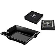 Black Ashtrays Germanus Cigar Ashtray in Black