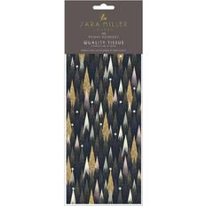 frosted pines christmas tissue wrapping paper 4 sheets 50 x 75cm