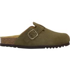 Scholl 40 Träskor Scholl Fae Suede Clogs, Khaki