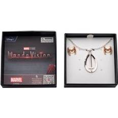 Unisexe Parures de bijoux SalesOne Marvel Wandavision S.W.O.R.D Necklace & Earring Set