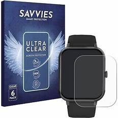 Screen Protectors Savvies 6x screen protector for yuede smartwatch 1.85" protective film clear protection