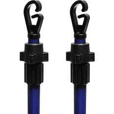 Telescopic Washing Line Prop Pole Clothesline Heavy Duty Home Garden Washing Line Dry Clothes Drying Airer Support Clothes Line Pole Galvanised