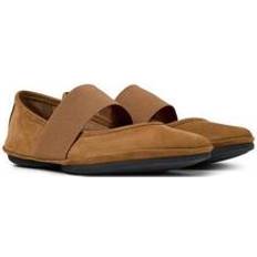 Suede Ballerinas Camper Ballet Flats Woman - Brown