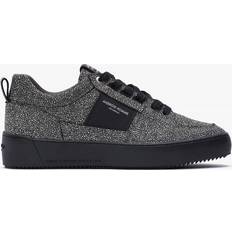 Android Homme Shoes Android Homme Point Dume Reflective Caviar Black Suede Low Top Trainer