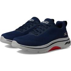 Men - Multicolored Walking Shoes Skechers SKECHERS Performance Go Walk Arch Fit 2.0 Temporal Navy/Red Men's Walking Shoes Multi 10.5 Medium