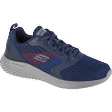 Skechers Bounder Verkona, Marineblaue Herren-Sneaker