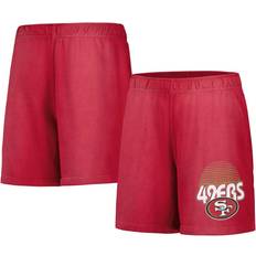 Swimwear Outerstuff Big Boys and Girls Scarlet San Francisco 49ers Beach Bum Sun-Bleached French Terry Shorts Scarlet