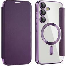 Samsung galaxy a55 cover MTP Products Samsung Galaxy A55 Fodral MagSafe Kompatibelt Lila