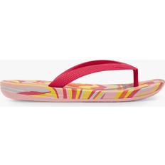 Pink Flip Flops Children's Shoes Fitflop Kids' iQushion Swirl Flip Flops, Virtual Pink