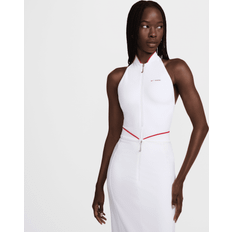 Swimsuits Nike Women's x Jacquemus High-Neck 1-Piece Swimsuit in White, NESSE340-100