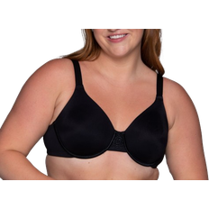 Vanity Fair Full Figure Underwire Minimizer Bra - Midnight Black