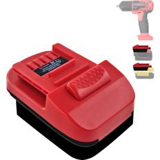 Battery adapter for snap on 18v tools, for dewalt 20v & for milwaukee 18v m18. for Snap-on Adapter