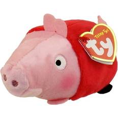 Peppa Pig Soft Toys TY Sold by: DK Beanie Boos Teeny Stackable Plush Peppa Pig PEPPA PIG 4 inch