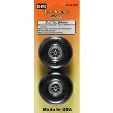 Du-Bro Dubro 2-1/2 Inch Round And Smooth Wheels Pair
