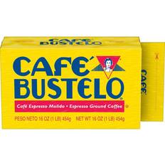 Café Bustelo Espresso Dark Roast Ground Coffee Brick 16oz 1pack