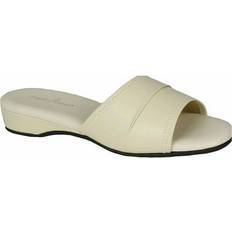 Faux Leather - Women Slippers Daniel Green Women's Dormie Slipper white