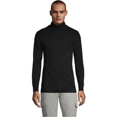 Lands' End Men Sweaters Lands' End Big & Tall Super-t Turtleneck Black 3XLT