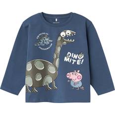 Lange Ärmel Blusen & Tuniken Name It Bering Sea Abrum Peppa Pig Bluse