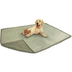 Petami Waterproof Dog Blanket for Bed Couch Sofa Dog Bed Cover Sherpa Fleece