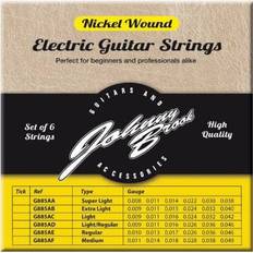 johnny brook Nickel Wound Electrical Guitar Strings, Super Light Set