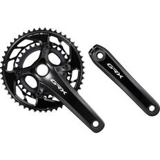 Shimano Bike Spare Parts Shimano GRX FC-RX820-2 Crankset 175mm 12-Speed 48/31t 110/80 BCD Hollowtech II