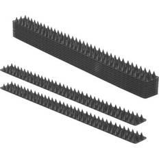 Plastic Pest Control Gardenised Plastic Repellent Wall Defender Fence Spikes