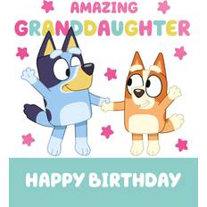 Blue Cards & Invitations Bluey Granddaughter Birthday Card