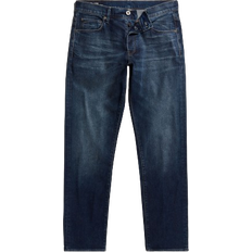 G-Star 3301 Straight Tapered Jeans - Worn in Stratos