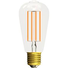 Light Bulbs Bell Squirrel Cage Clear Non-Dimmable LED Filament Bulb 3.3W E27 2700K