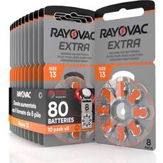Hearing Aids Rayovac Extra 8-PACK Hearing Aid Batteries Featuring Sound Fusion Technology Size 13