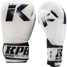 Guanti Guantoni da thai boxe King Pro Boxing KPB/BGK-2 oz Blanc