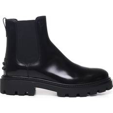 Tod's Kängor & Boots Tod's Sorte støvler med 98% bomull 2% elastan Black