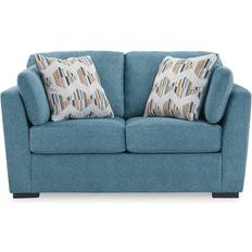 Ashley Keerwick Loveseat Teal Sofa 68" 2 Seater