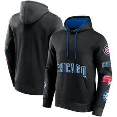 Fanatics Branded Men's Black Chicago Cubs Wild Winner Pullover Hoodie Blk/d.royl
