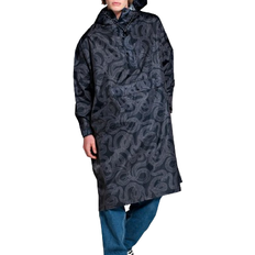 Sort poncho dametøj Rainkiss Snakes On A Poncho Rain Poncho - Black/Grey