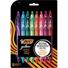 Gel Pens Bic Gelocity Quick Dry Extra Smooth Gel Pen 0.7mm 8-pack