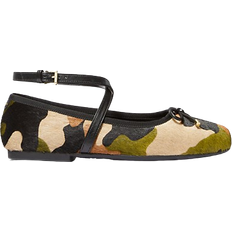 Multicolored - Women Low Shoes Michael Kors Collette Camouflage Print - Smoky Olive Multi